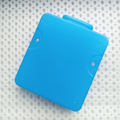 Customized Liquid Container Blue White Light Weight PE Box Blow Moulding