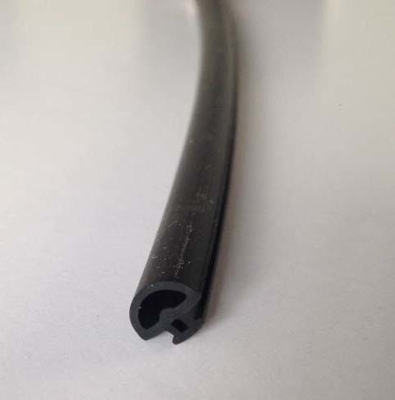 ODM Black U Silicone Rubber Profiles Seal Strip EPDM Weather Resistance